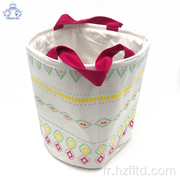 Personnaliser la taille du panier de rangement pour jouets en tissu pour la maison